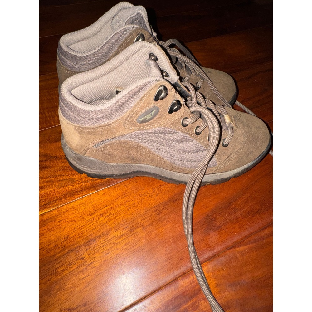 Hi-Tec Eclipse Lightweight Hiking Boots Vintage Women 6.5 Brown Suede Shoes
